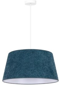 Duolla - Lampadario a sospensione con filo BOUCLE 1xE27/15W/230V diametro 50 cm turchese