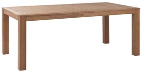 Tavolo da giardino legno chiaro 190 x 105 cm MONSANO Beliani