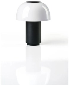 Lampada da tavolo dimmerabile a LED in alluminio nero (altezza 22 cm) Harvest - Zone