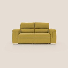 Spazio Divano con 2 panche estraibili in tessuto simil cotone impermeabile T13