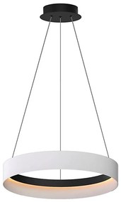 Lampadario LED a sospensione con filo ORBITA LED/52W/230V bianco/nero