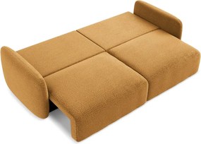 Divano arancione allungabile/con contenitore 238 cm Kalena – Makamii