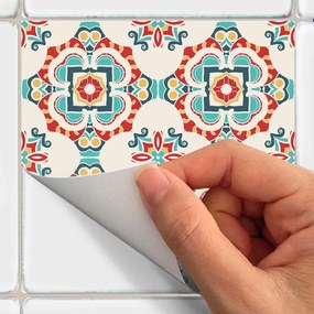 Set di 60 adesivi murali decorativi, 10 x 10 cm Montanares - Ambiance