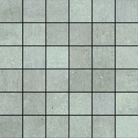 Pavimento rivestimento 30x30 Mosaico acciaio in gres fine porcellanato 9,5 mm Ragno Boom 00R13V04