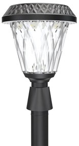Lampada Solare da Giardino a Picchetto IP65 200 lumen con Telecomando Colore Bianco Naturale 4.000K