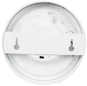 Prios Plafoniera LED Edwina, bianca, 22,6 cm, 2 pezzi, dimmerabile