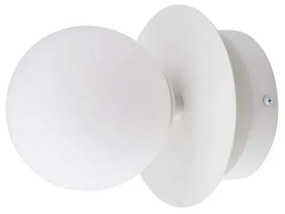 Art Deco Applique da Parete/Plafoniera IP44 Bianco - Globen Lighting