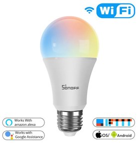 Lampadina Led Smart SONOFF B05-B-A60 E27 9W WiFi RGB Dimmerabile
