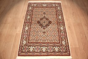 Moud Tappeto 140x90 (Iran) Annodato A Mano