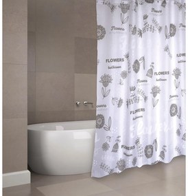Tenda per doccia 180x200 cm Flowers – MSV