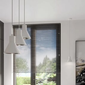 Sollux SL.0987 -  Lampadario su filo TAZILA 1xES111/60W/230V bianco