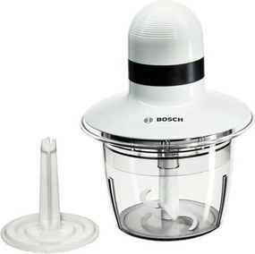 Bosch - Tritatutto MMR08A1 400W 0,8L Bianco e Antracite con Lama in Acciaio Inox