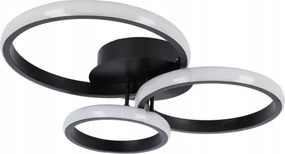 Plafoniera LED 38W 230V nera