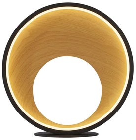 Searchlight EU36301-1BK - Lampada da tavolo LED dimmerabile CURIO LED/11W/230V marrone