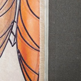 Tappeto antiscivolo con foglie Larghezza: 160 cm | Lunghezza: 220 cm