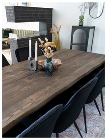 Vetrina in metallo nero 50x110 cm Adelaide - House Nordic