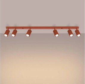 Brilagi - Faretto LED CRESTO 6xGU10/10W/230V rosso