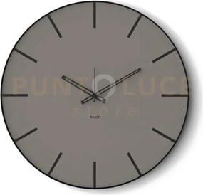 Orologio da parete moderno symbol 60 nero,fango