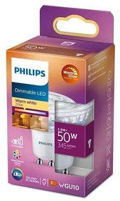 Lampadina LED dimmerabile Philips Warm Glow PAR16 GU10/3,8W/230V 2200-2700K CRI 90