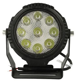 Faro Led Fanale Rotondo Flood 45W Larga 12V 24V 36V 48V 60V 9X5W Cree XTE Nuovo Design