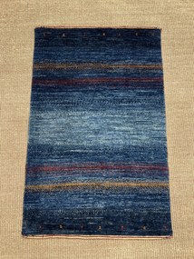 Loribaft Tappeto persiano 60x90 Blu (Iran) Annodato A Mano