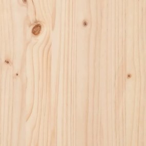 Testiera per letto 95,5x4x100 cm in legno massello di pino