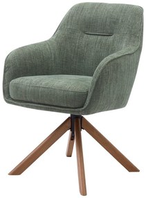 Set di sedie da pranzo verde in imbottito 2 pz Avola – Unique Furniture