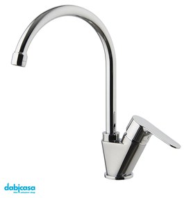 Fima Frattini "Serie 22" Miscelatore Lavello C/Canna Girevole Cromo Lucido