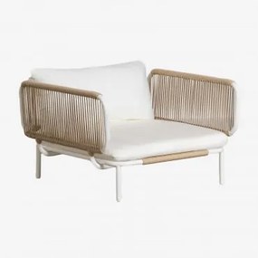 Moduli per divano da giardino Roubly Style Beige a Mandorla & - Sklum