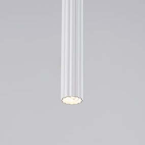 Sollux SL.1337 - Lampadario a sospensione con filo ARCHE 1xG9/8W/230V bianco