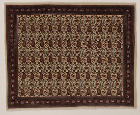 Sarouk Tappeto persiano 80x100 (Iran) Annodato A Mano