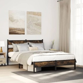 Giroletto Senza Materasso Rovere Fumo 90x190 Cm İn Truciolato /