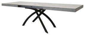 GAIA - tavolo da pranzo allungabile  cm 90 x 160/200/240 x 77 h