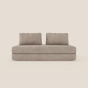Rift divano letto matrimoniale 2 posti e 3 posti con schienali mobili - materasso alto 22 cm e memory foam in T31
