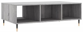 Tavolino da Salotto Grigio Sonoma 104x60x35cm Legno Multistrato