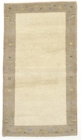 Gabbeh Tappeto 160x90 Beige (Indian) Annodato A Mano