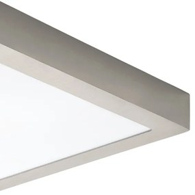 Eglo 78218 - Plafoniera LED FUEVA LED/22W/230V 30x30 cm cromo opaco