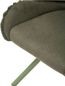 Set di sedie da pranzo verde imbottite con braccioli 2 pz Stockholm – Mauro Ferretti