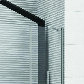 Doccia nicchia 120cm battente con 2 fissi laterali KPX6000 - KAMALU