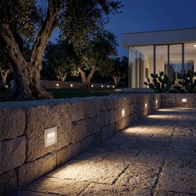 Segnapasso LED per scatola 503 3.5W IP65 Luce Asimmetrica Colore Bianco Naturale 4.200K