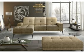 Divano angolare beige (con penisola a sinistra/con chaise lounge) Torrense – ELTAP