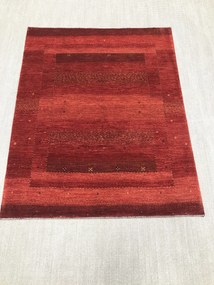 Loribaft Tappeto 200x160 Rosso (Iran) Annodato A Mano