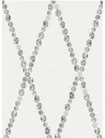 Cole & Son Carta da parati Cammei - Black/ White
