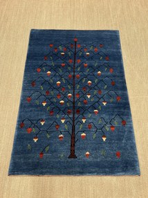 Gashguli Tappeto persiano 130 x 190 Blu (Iran) Annodato A Mano