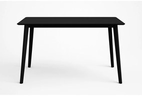 Tavolo da pranzo con piano nero 70x120 cm Vojens – Bonami Essentials