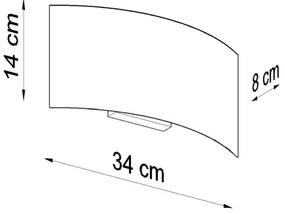 Sollux SL.0936 - Applique MAGNUS 2xG9/40W/230V bianca