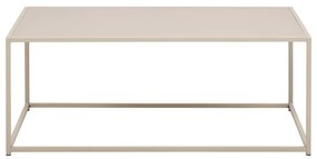 Tavolino da salotto grigio in acciaio 50x100 cm Seaford – Actona