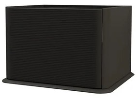 Mobile da bagno sotto lavabo BADEN HAUS Bohemia nero laccato opaco L 64 x H 42 x P 50 cm 1 cassetto, lavabo non incluso