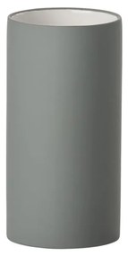 Tazza in porcellana grigia per spazzolini da denti Solo - Zone