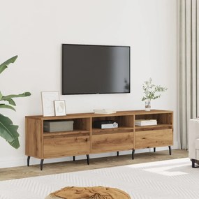 Mobile Porta Tv Rovere Artigianale 150x30x44,5 Cm Multistrato /